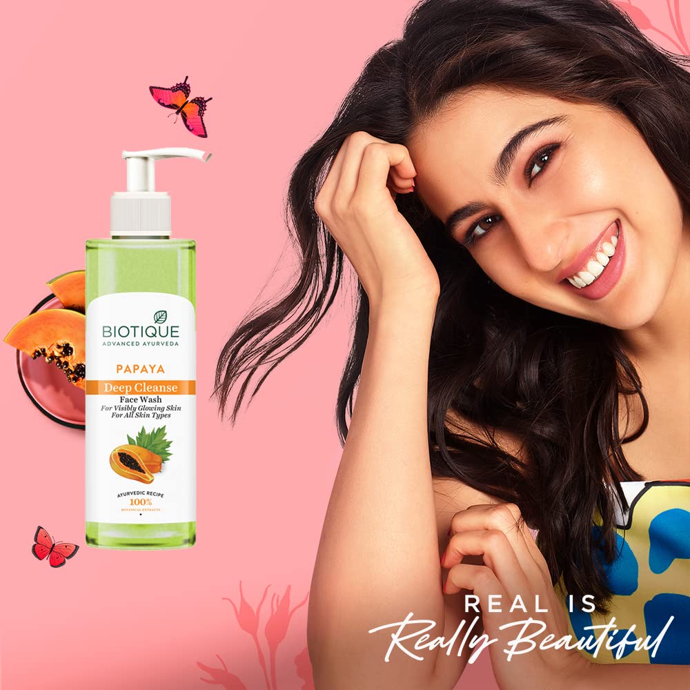 Biotique Papaya Deep Cleanse Face Wash – view 2