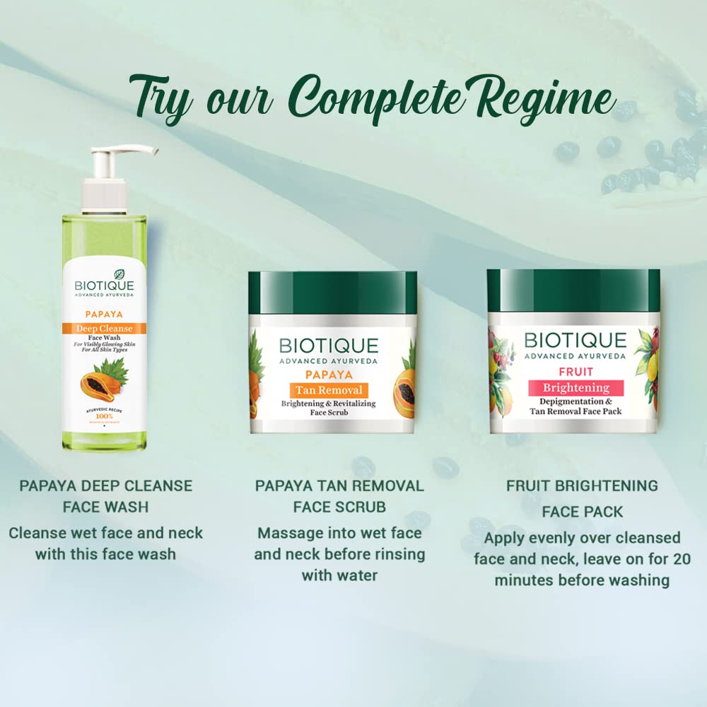 Biotique Papaya Deep Cleanse Face Wash – view 6