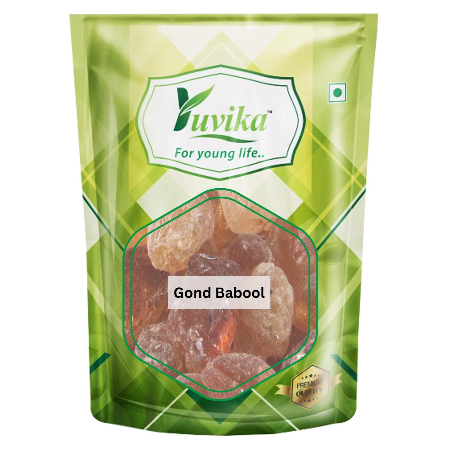 Yuvika gond babool acacia gum in 200 g bag