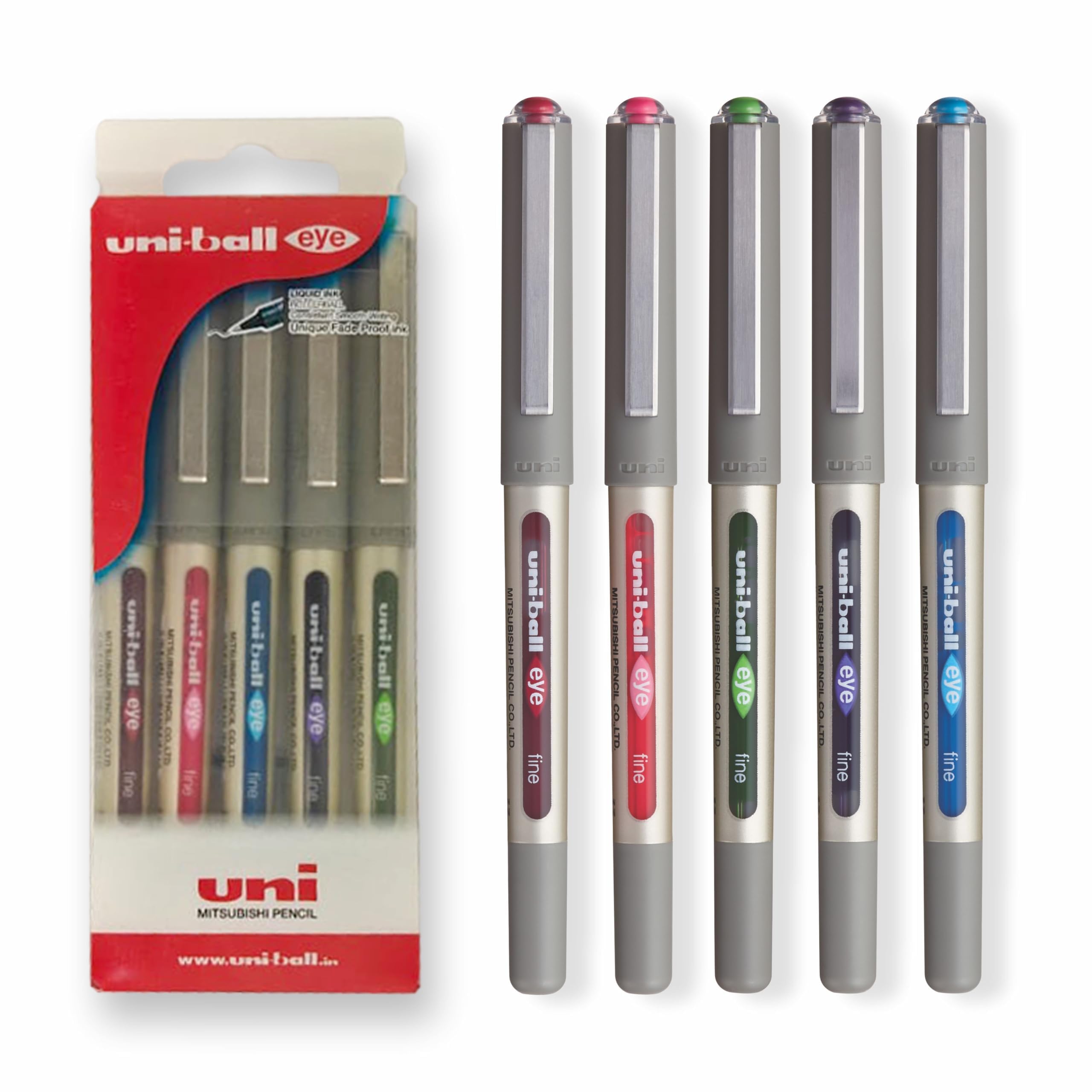 Uniball Eye UB 157 Roller Pen Wallet Pack – view 4