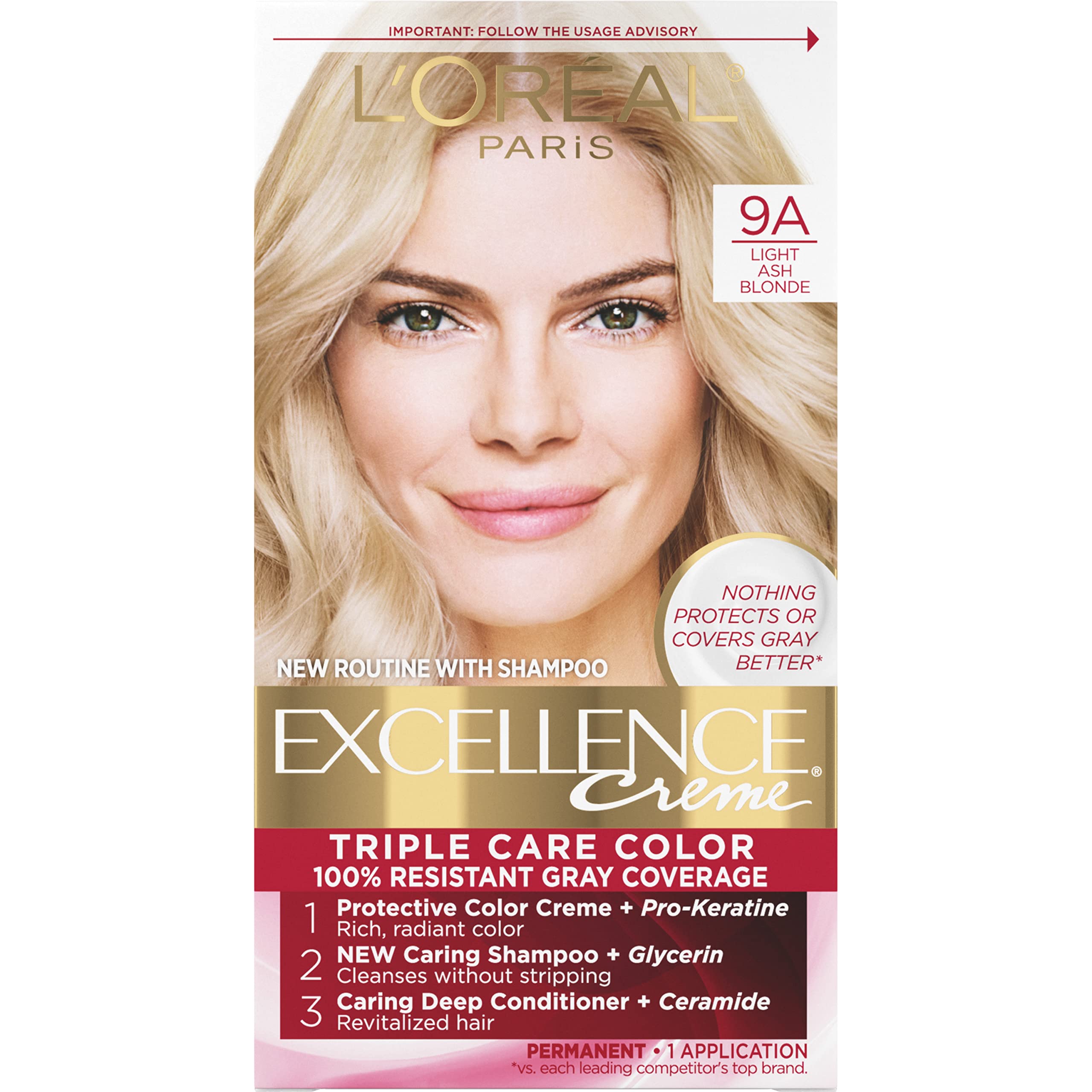 L'Oreal Paris Dream Blonde 9A Light Ash Blonde box