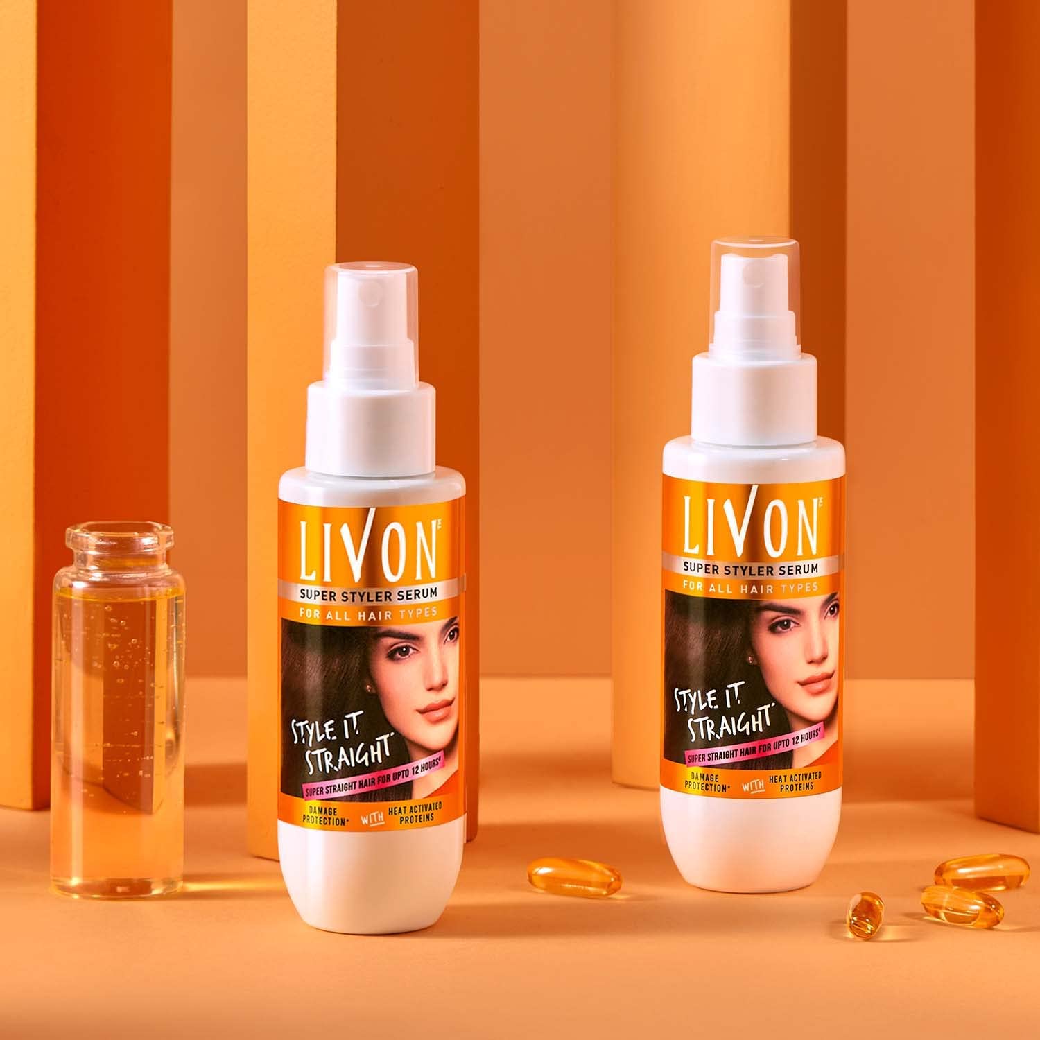 Livon Super Styler Serum for Women & Men for Hair Straightening,100 ml – view 4