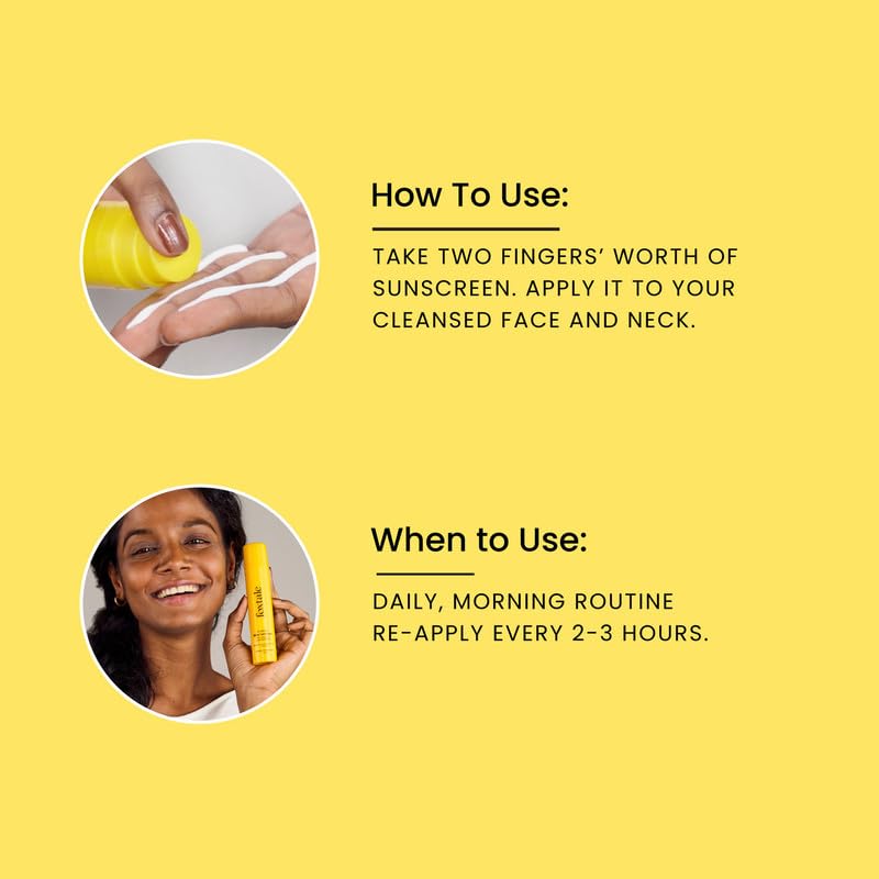 Foxtale Niacinamide Dewy Sunscreen SPF 70 PA++++ – view 6