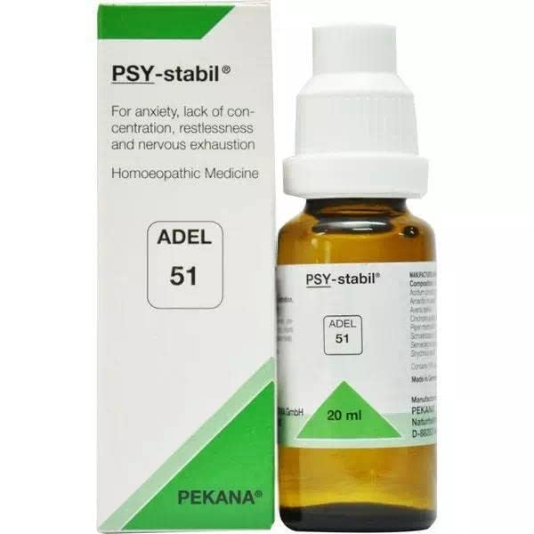 ADEL 51 PSY STABIL 20 ml drop bottle by shop homeo