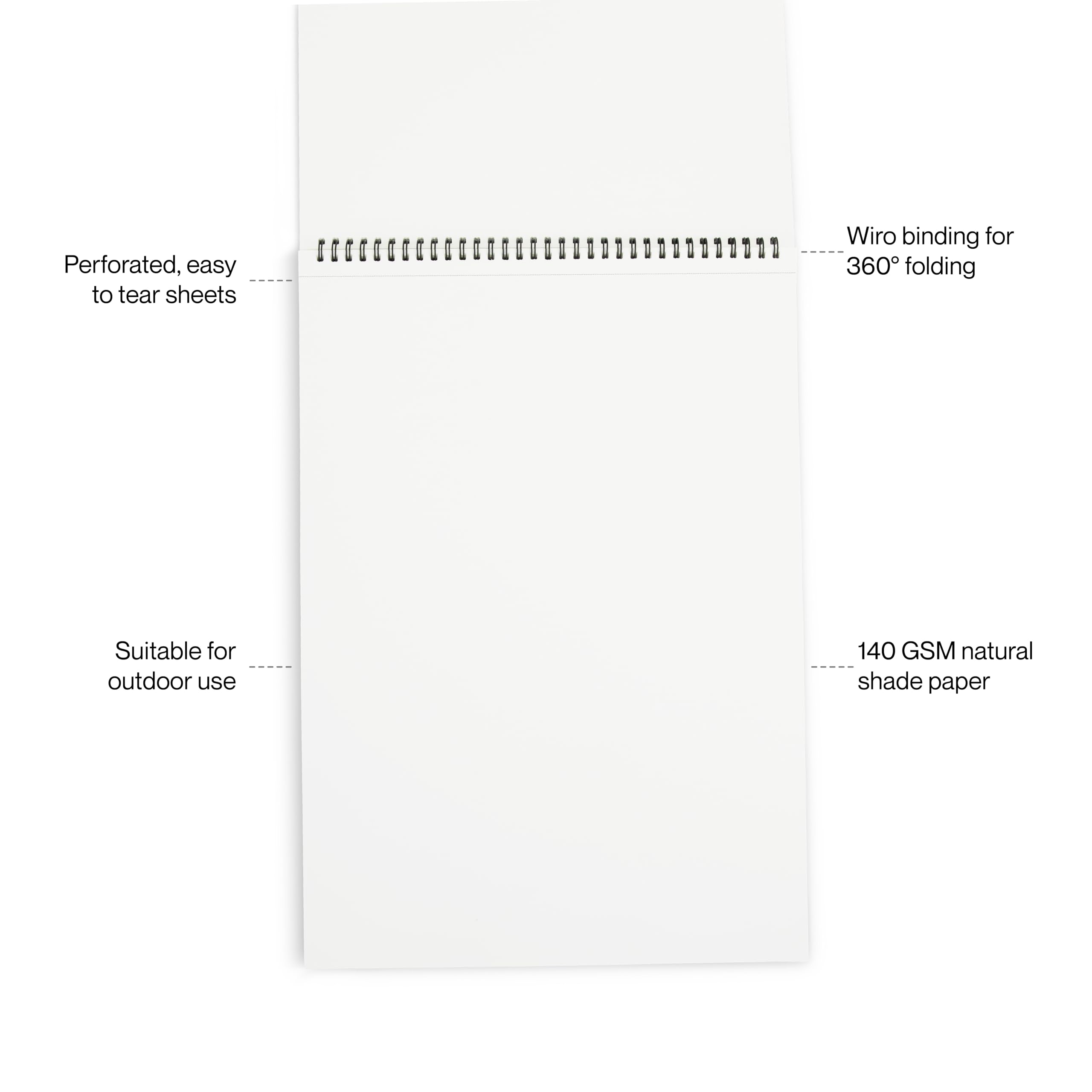 Camel 140 GSM A4 Sketch Book, 30 Sheets – view 4