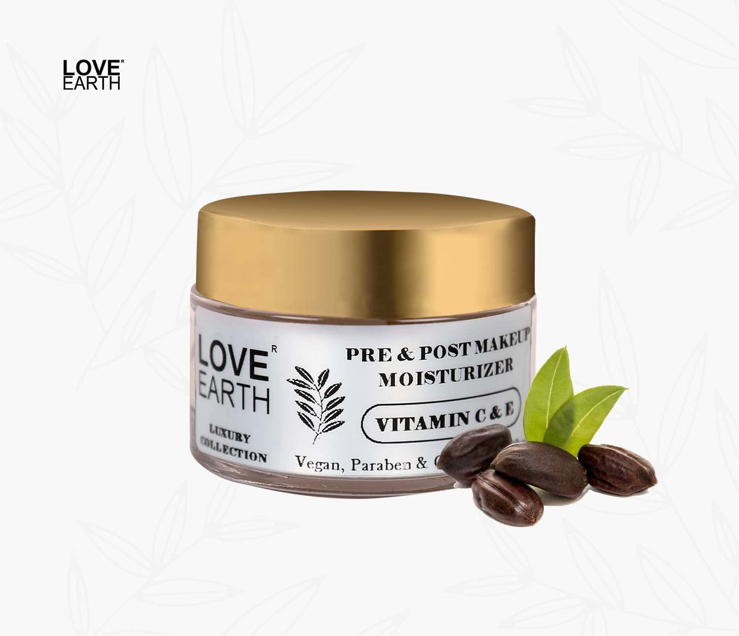 Love Earth Pre & Post Makeup Face Moisturizer with Lemon Peel Extracts & Jojoba Oil for Skin Hydration & Moisturizing 50gm – view 2