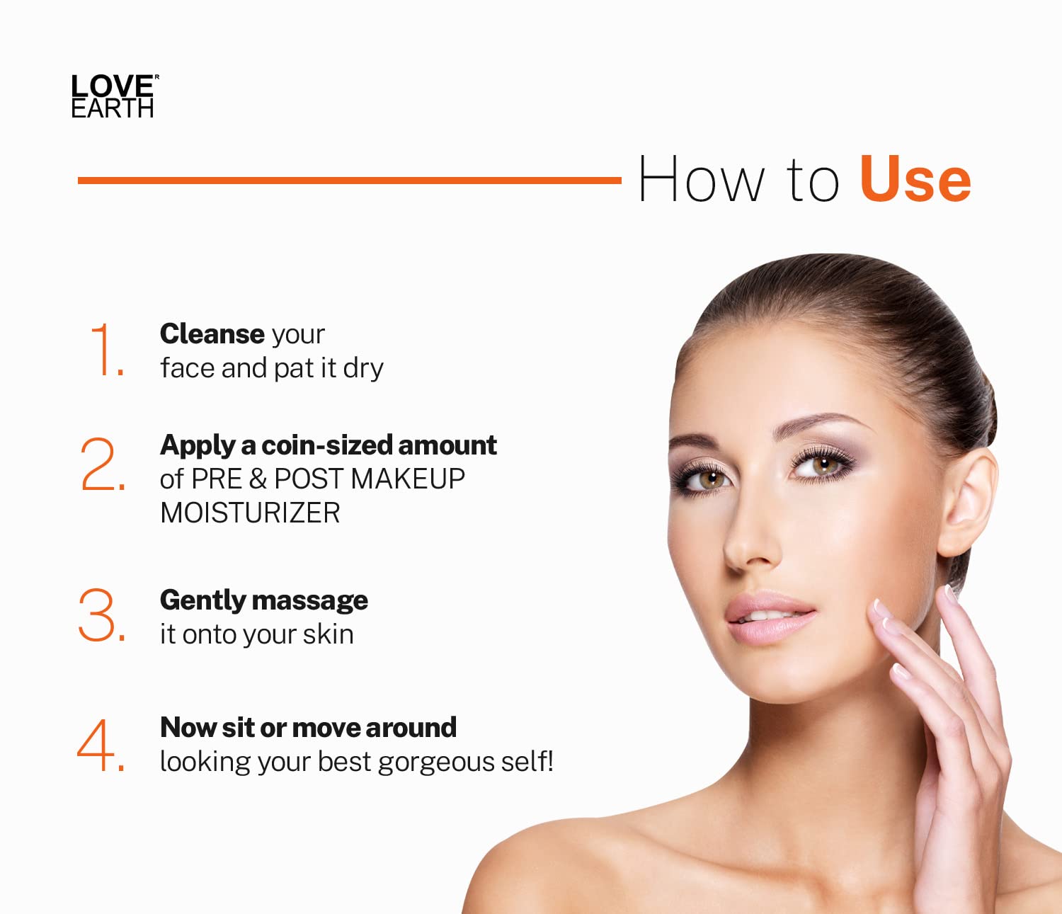 Love Earth Pre & Post Makeup Face Moisturizer with Lemon Peel Extracts & Jojoba Oil for Skin Hydration & Moisturizing 50gm – view 5