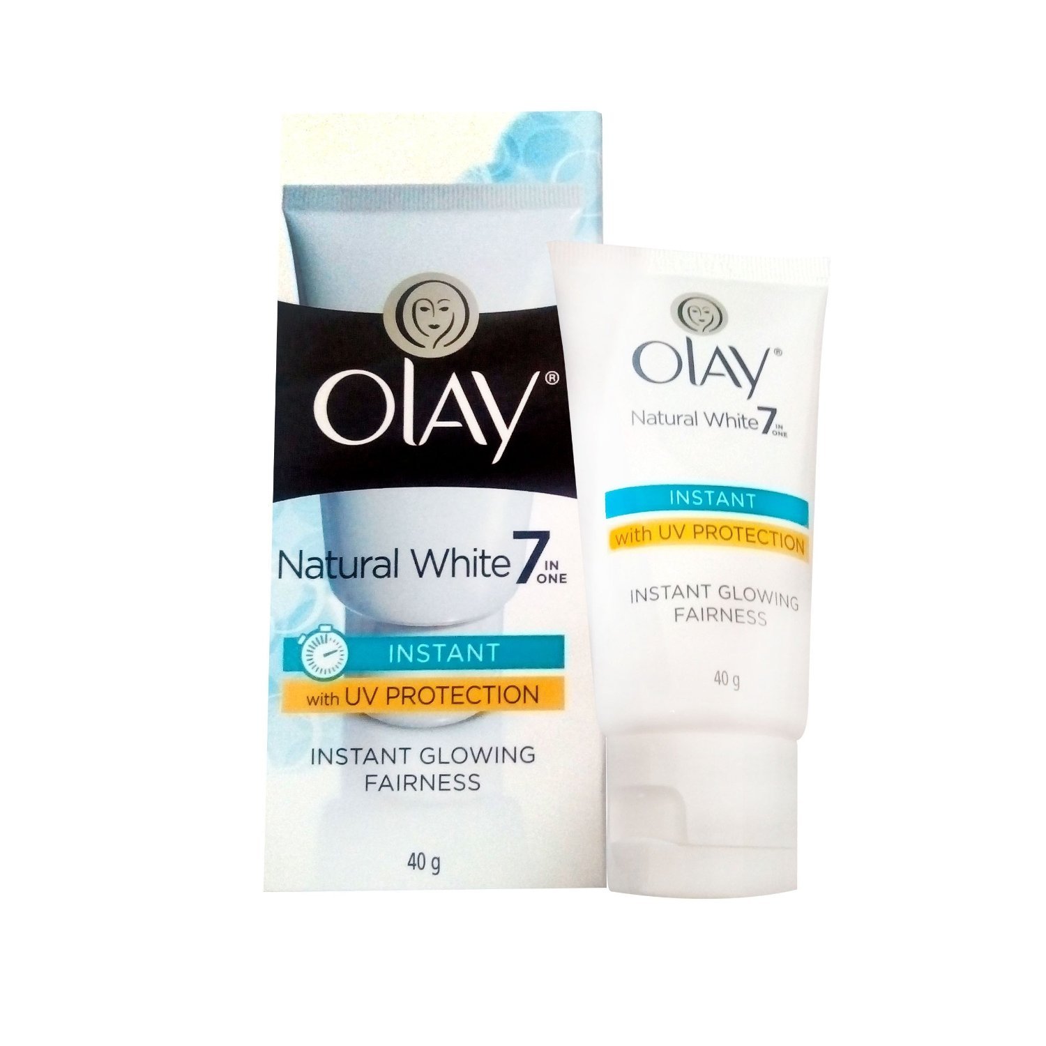 Olay face cream tube for uneven skin tone and dry skin