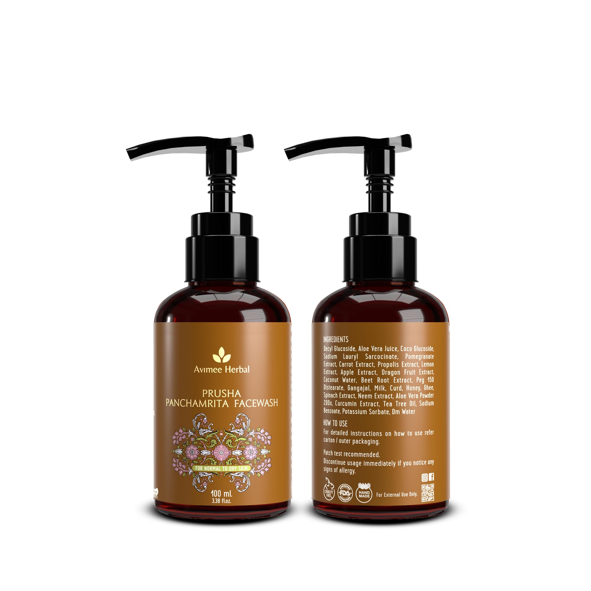 Prusha Panchamrita Face Wash – view 2