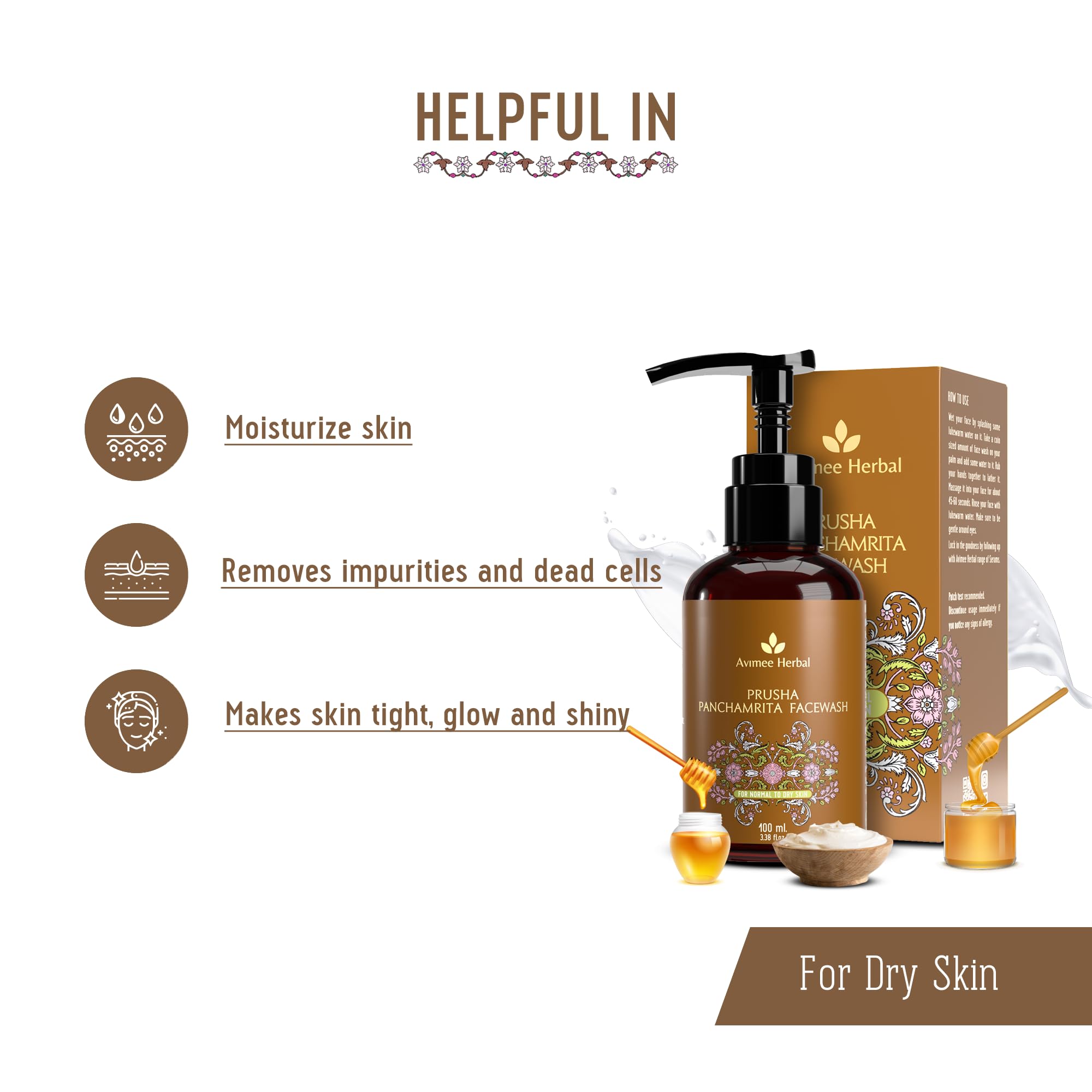 Prusha Panchamrita Face Wash – view 5