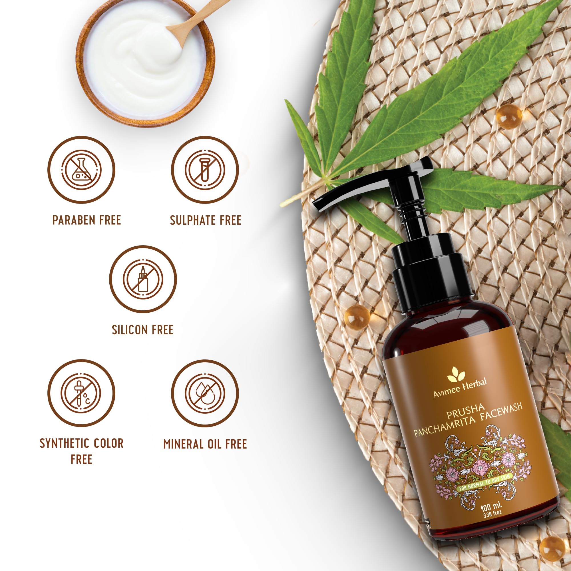 Prusha Panchamrita Face Wash – view 7