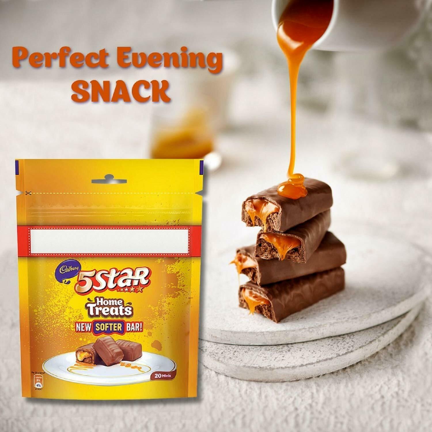 Cadbury 5 Star Chocolate Home Treats, 200G (Pack Of 4) – view 2