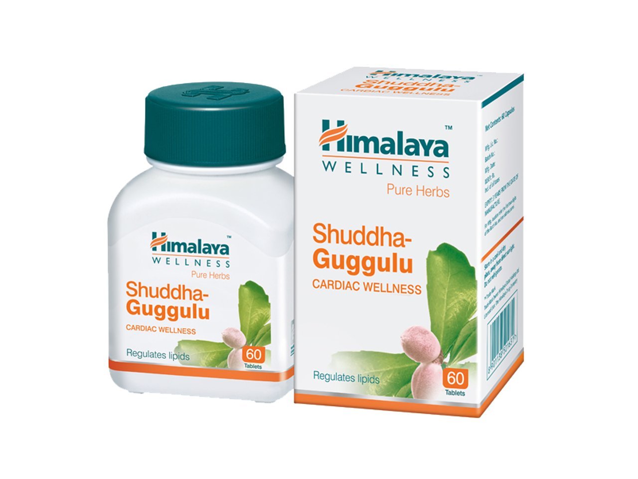 Front pack of Himalaya Shuddha Guggulu 60 tablets