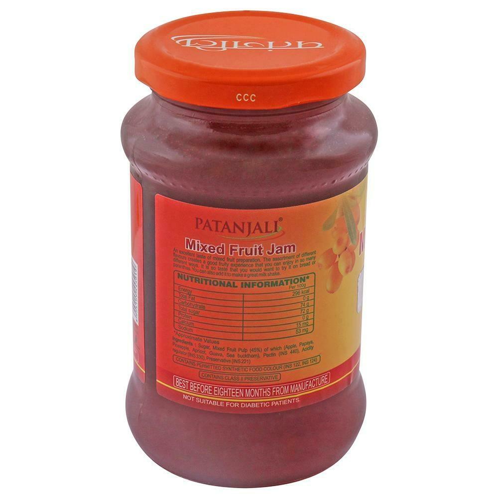 Patanjali Mixed Fruit Jam 500 G – view 2