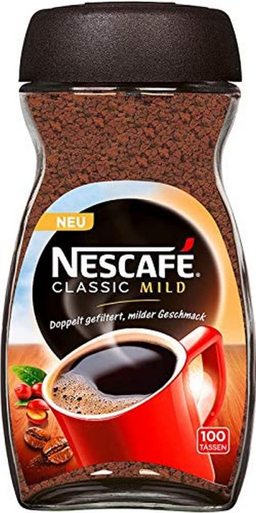 Nescafe Classic Mild Instant Coffee Medium-Dark Roasted Coffee Beans 200g – view 2