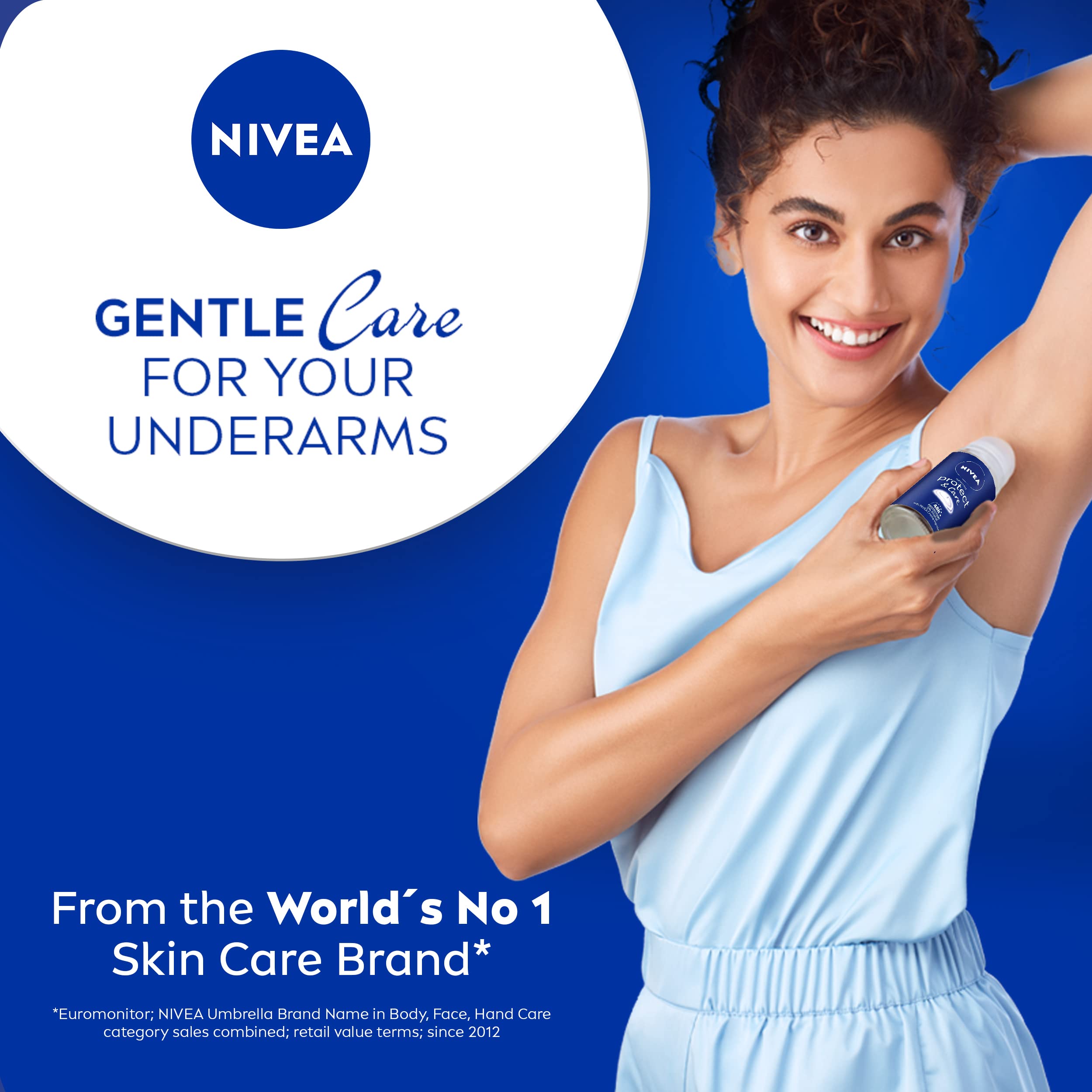 Nivea Women Protect & Care Roll On(50Ml), Pack Of 1 – view 2