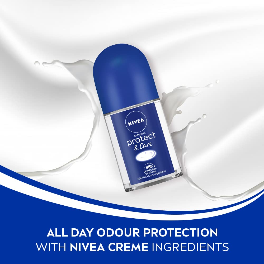 Nivea Women Protect & Care Roll On(50Ml), Pack Of 1 – view 3