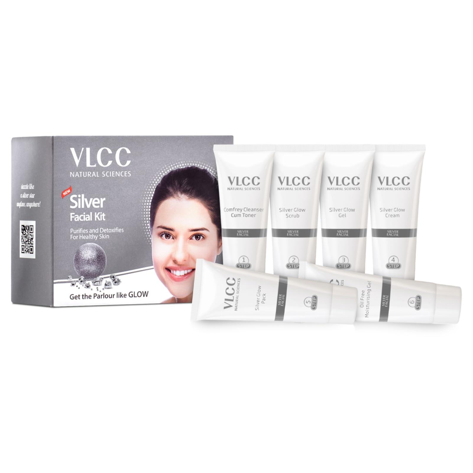 VLCC Silver Facial Kit - 60 g – view 2