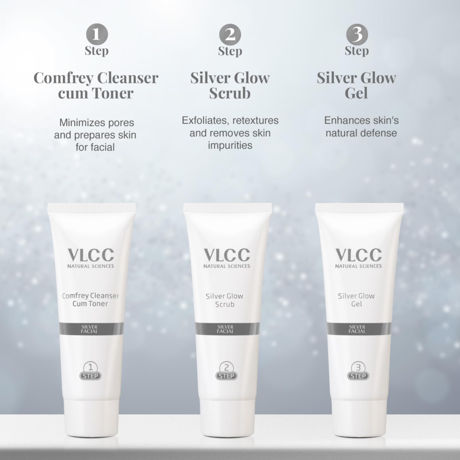 VLCC Silver Facial Kit - 60 g – view 5