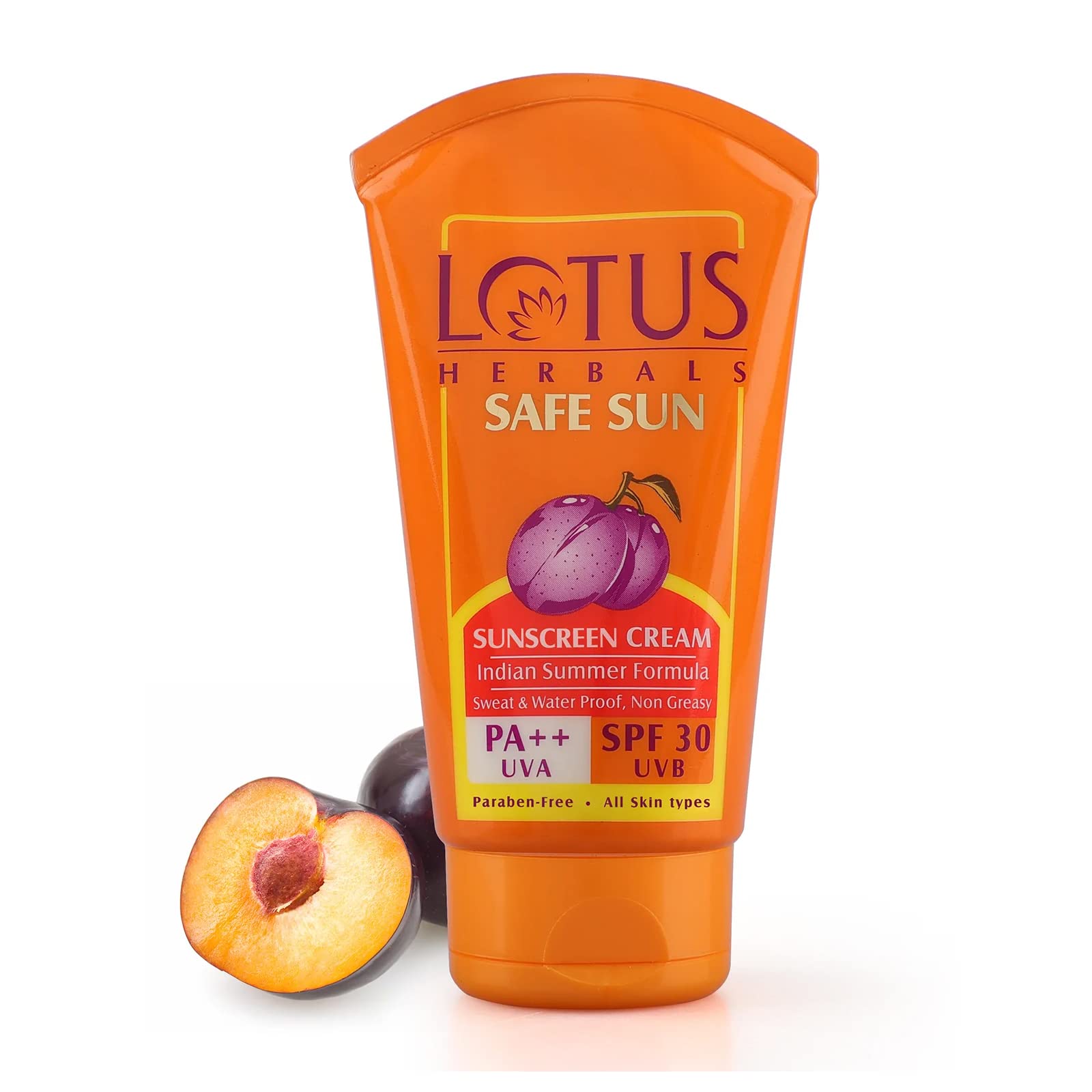 Lotus Safe Sun sunscreen cream with black plum extract, 50g