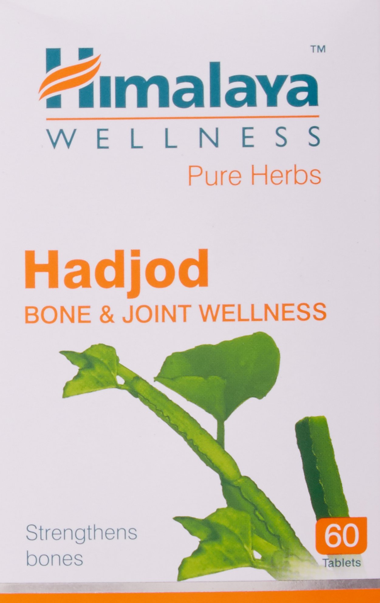 Bottle of Himalaya Hadjod bone and joint wellness tablets