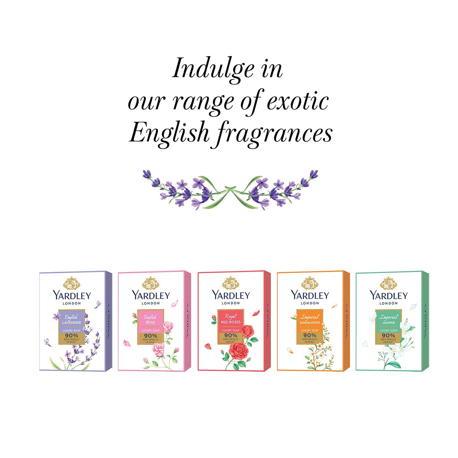 Yardley London English Lavender Luxury Soap, 100 G, Pack of 3 – view 7