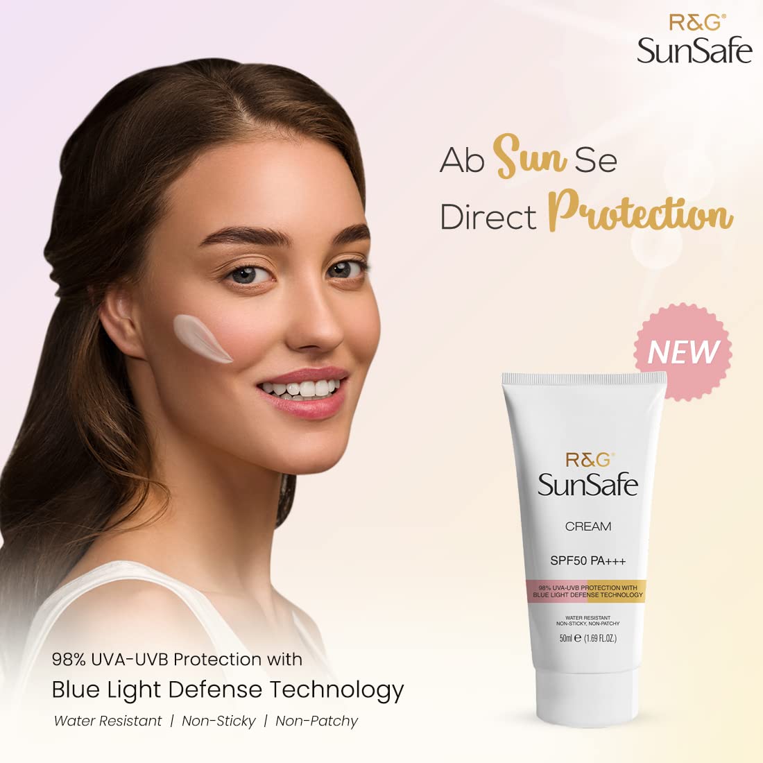 R&G SunSafe SPF 50 Sunscreen 50 ml – view 2