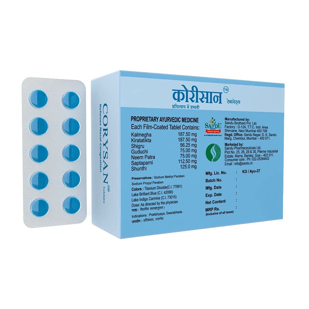 Sandu Corysan 180 Tabs (6 x 30 Tabs) – view 2