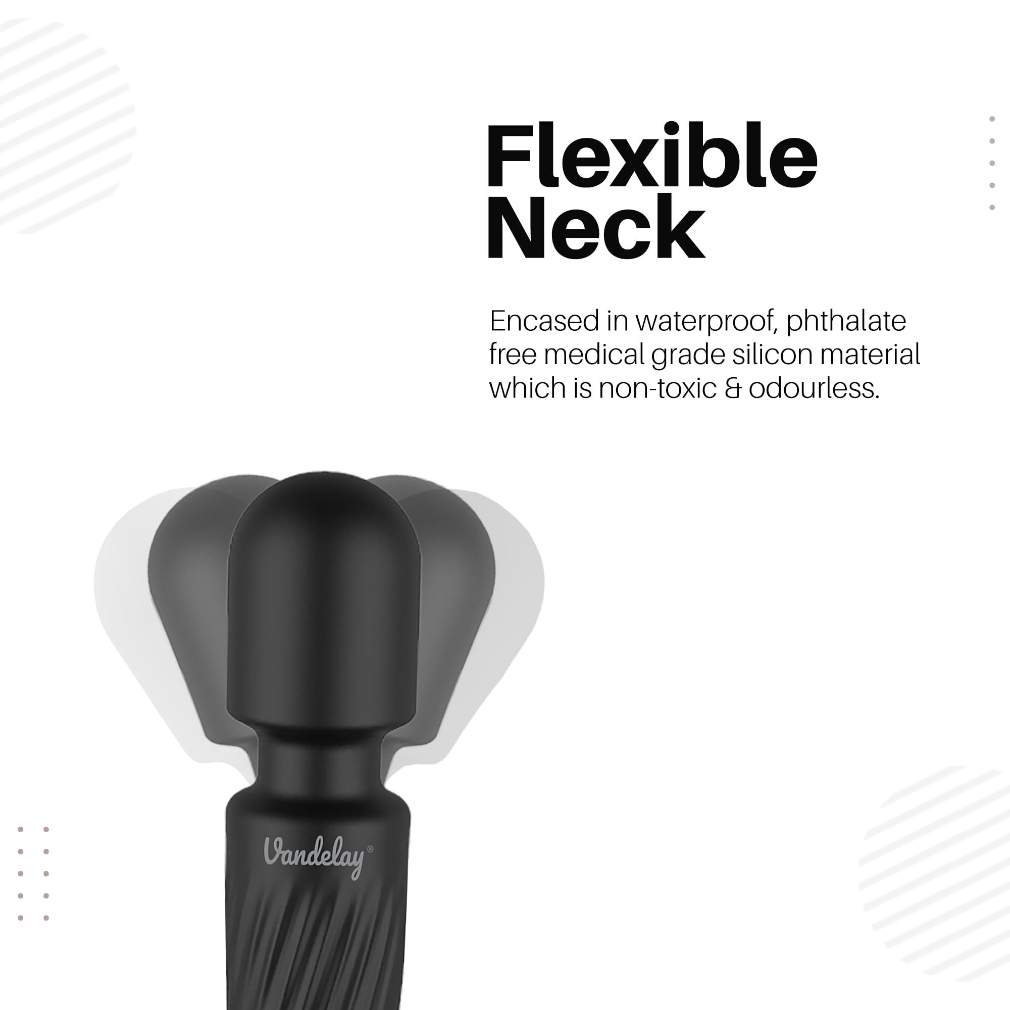 Vandelay Mini Portable Body Massager – view 3