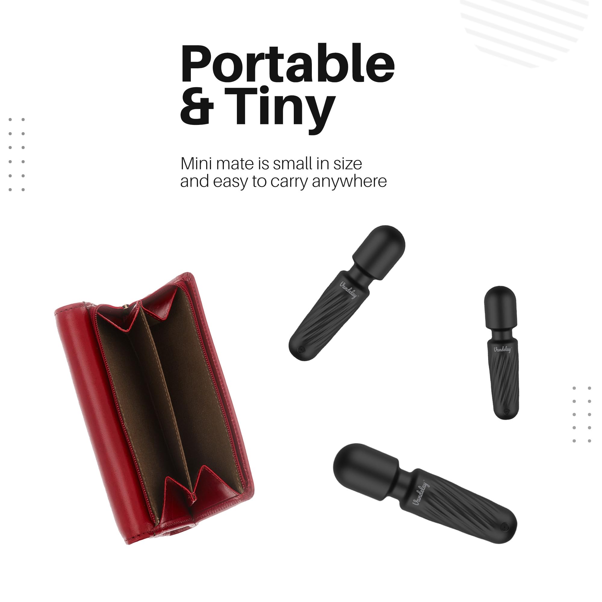 Vandelay Mini Portable Body Massager – view 6