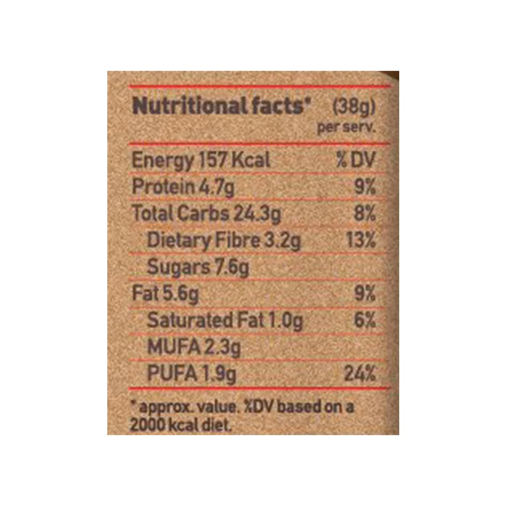 Yoga Bar Multigrain Energy Bar - Chocolate Chunk Nut, Healthy, High In Protein & Fibre, 38 g – view 4