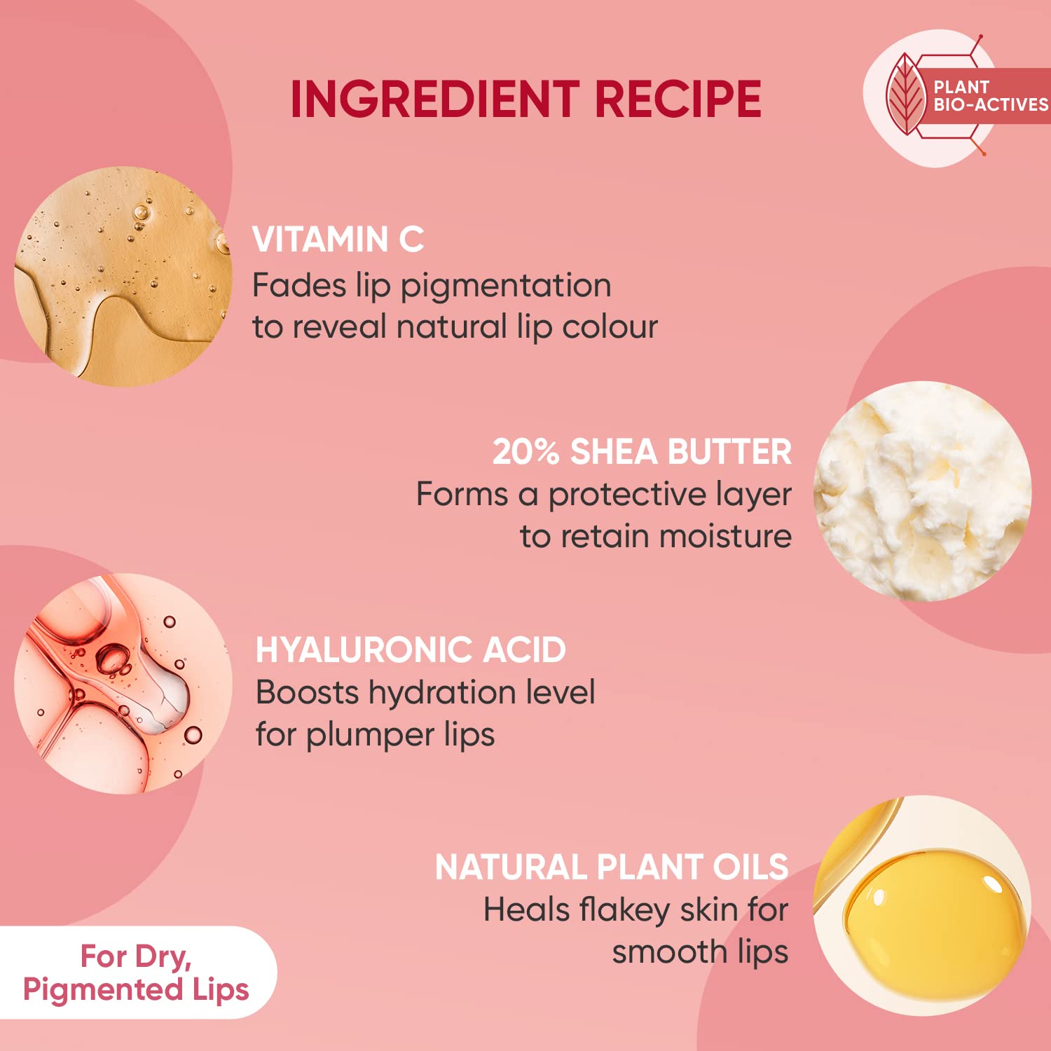 Dot & Key Lip Plumping Mask with Shea Butter & Vitamin C + E for Naturally Glowing Lips – view 3