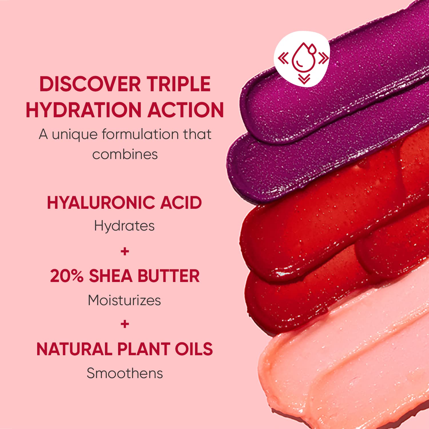 Dot & Key Lip Plumping Mask with Shea Butter & Vitamin C + E for Naturally Glowing Lips – view 4