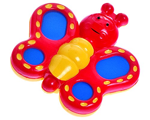 Funskool Giggles, Butterfly Rattle, Colourful Smilling Butterfly, Delightful rattling sound, 6 months and above