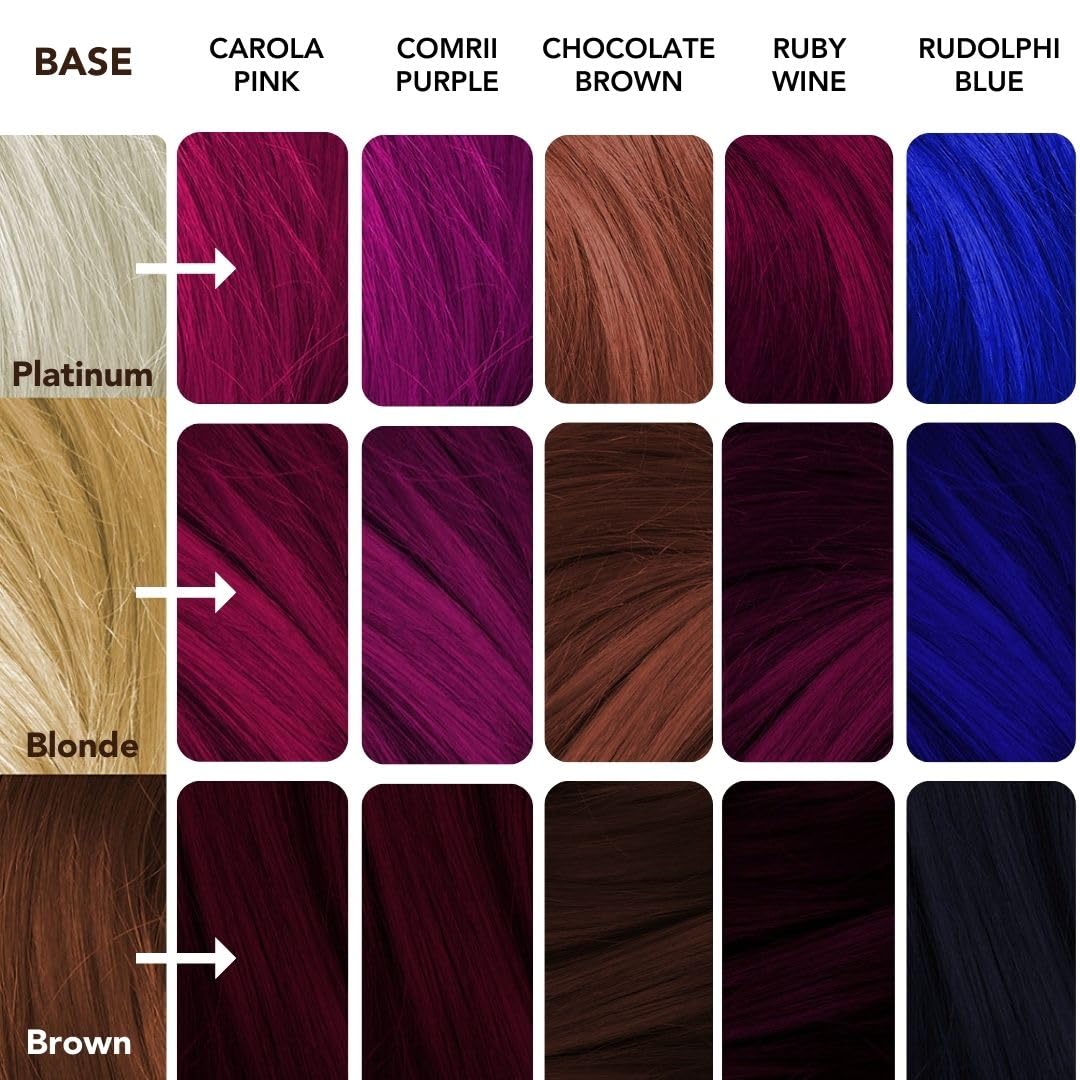 Paradyes Top 5 Colors Sample Box (Carola Pink, Comrii Purple, Chocolate Brown, Ruby Wine & Rudolphi Blue) – view 5