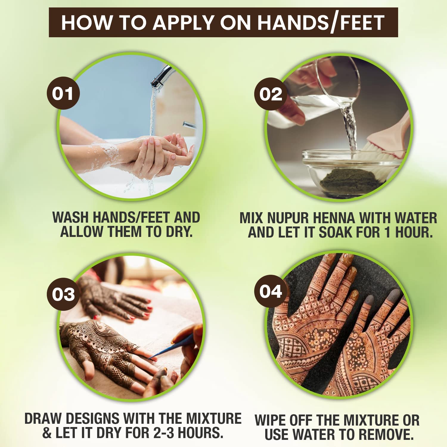 Godrej Nupur 100% Pure Henna Powder for Hair Colour (Mehandi) – view 7