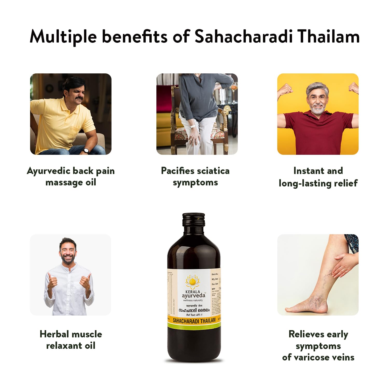 Kerala Ayurveda Sahacharadi Thailam 450 ml – view 3
