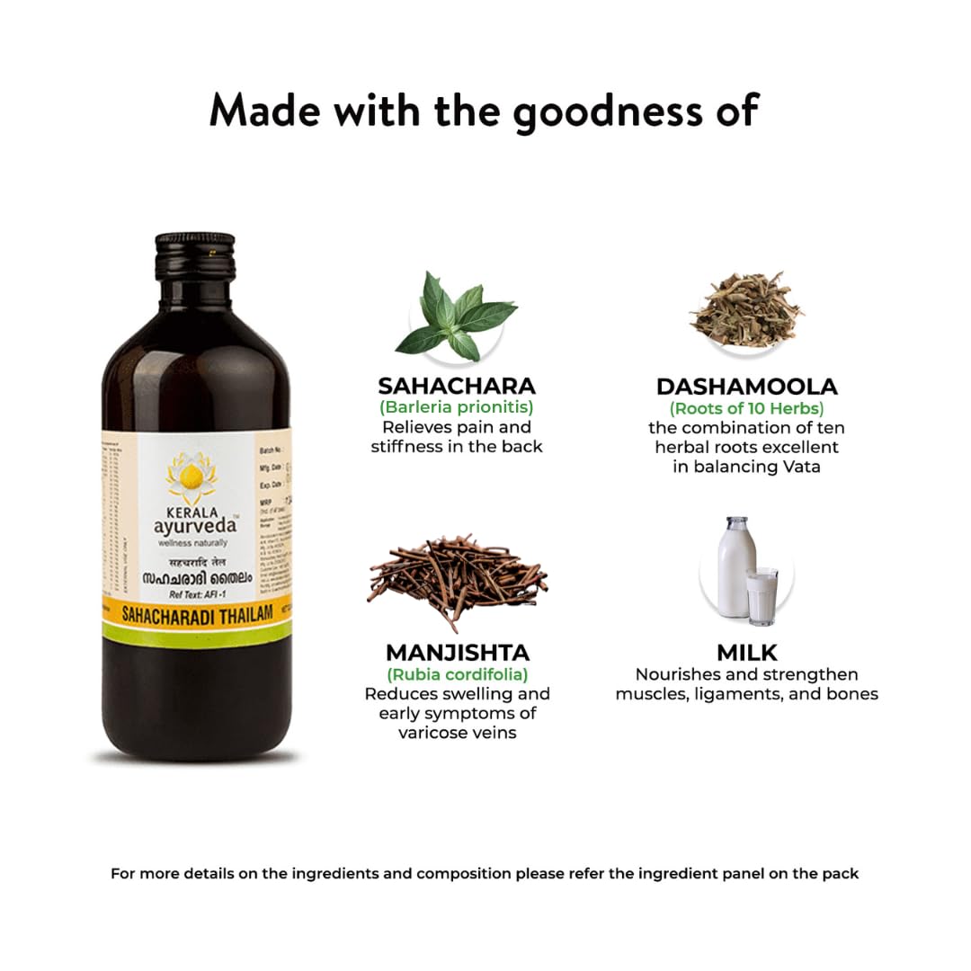 Kerala Ayurveda Sahacharadi Thailam 450 ml – view 7