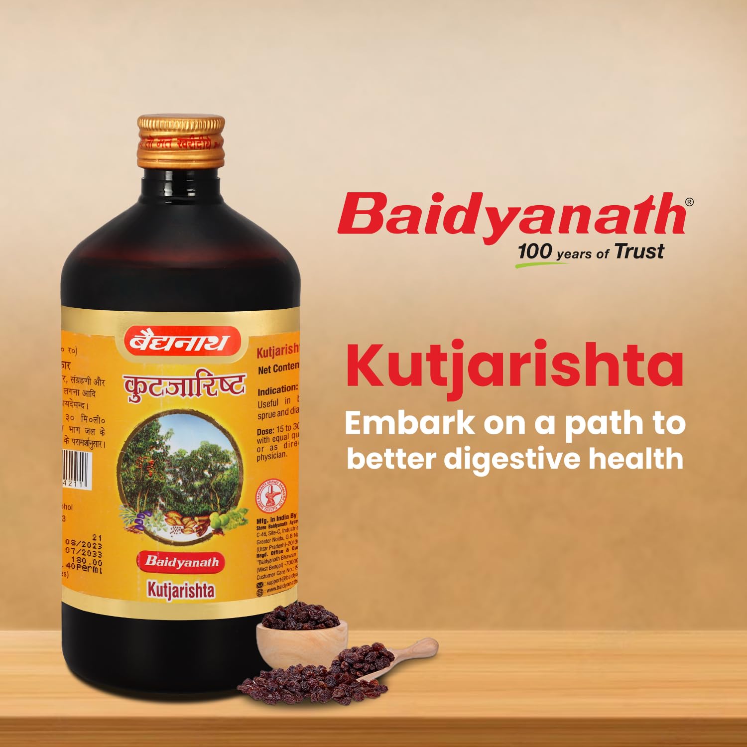 Baidyanath Kutjarishta 450 ml – view 4