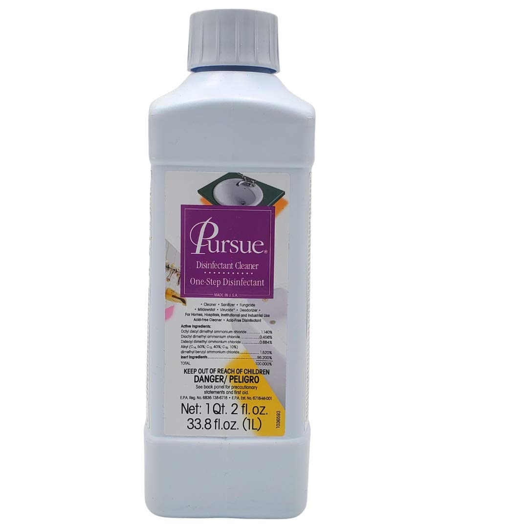 Amway Pursue Disinfectant Clean 1 L floor cleaner bottle