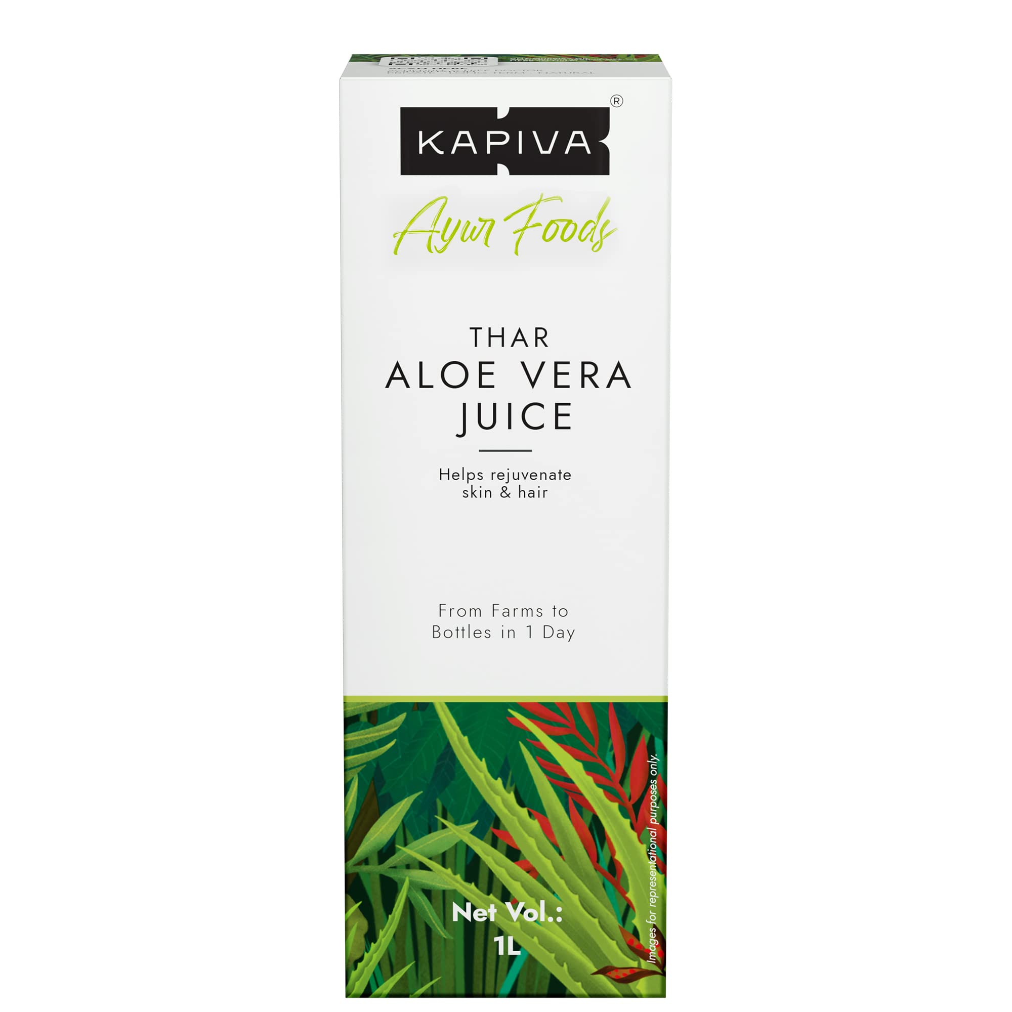 Kapiva Thar Aloe Vera Juice (With Pulp) – view 8