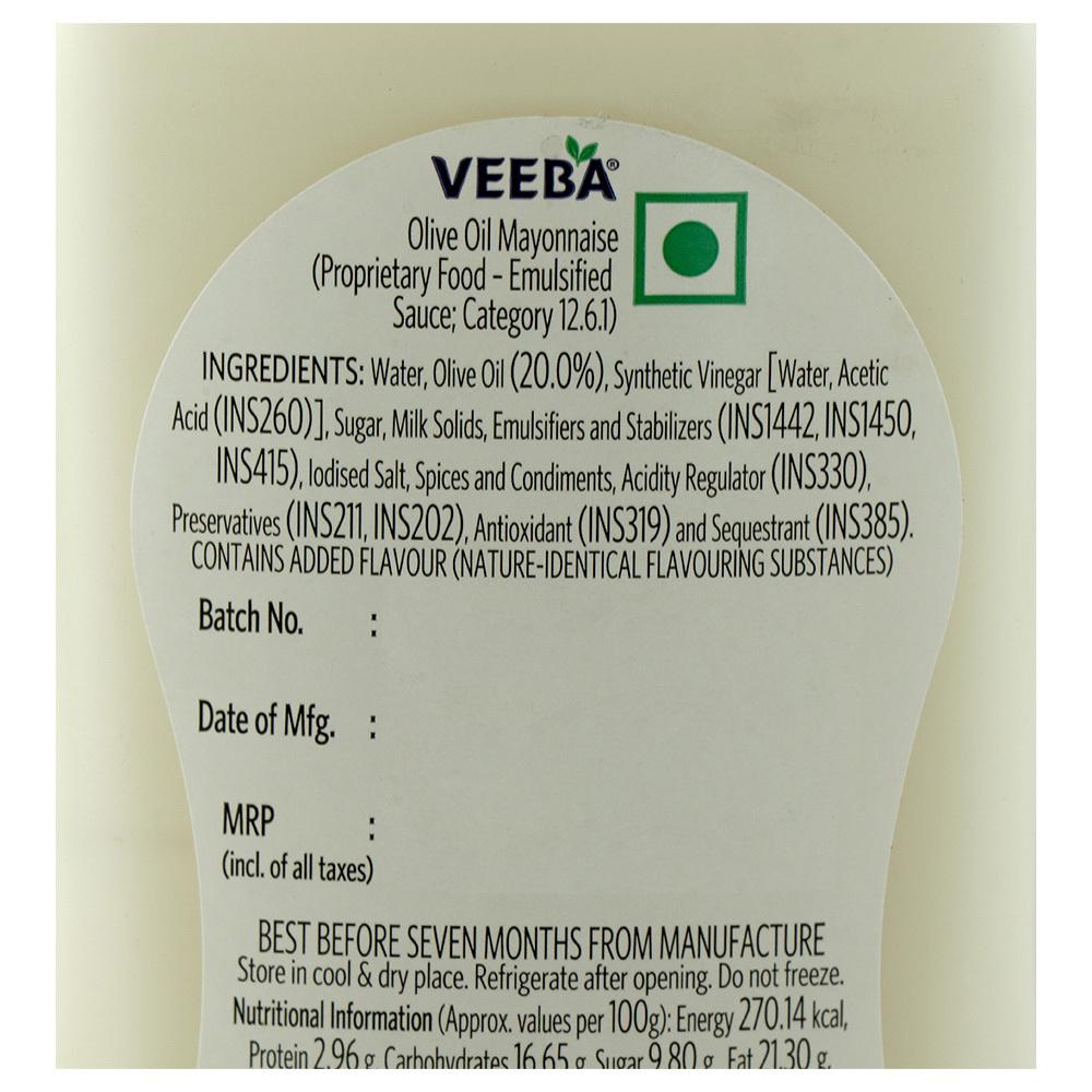 Veeba Olive Oil Mayonnaise 300 G – view 5