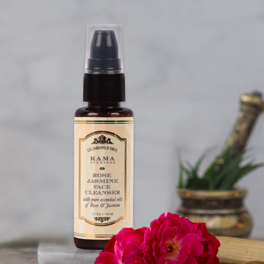 Kama Ayurveda Rose Jasmine Face Cleanser, 50ml – view 2