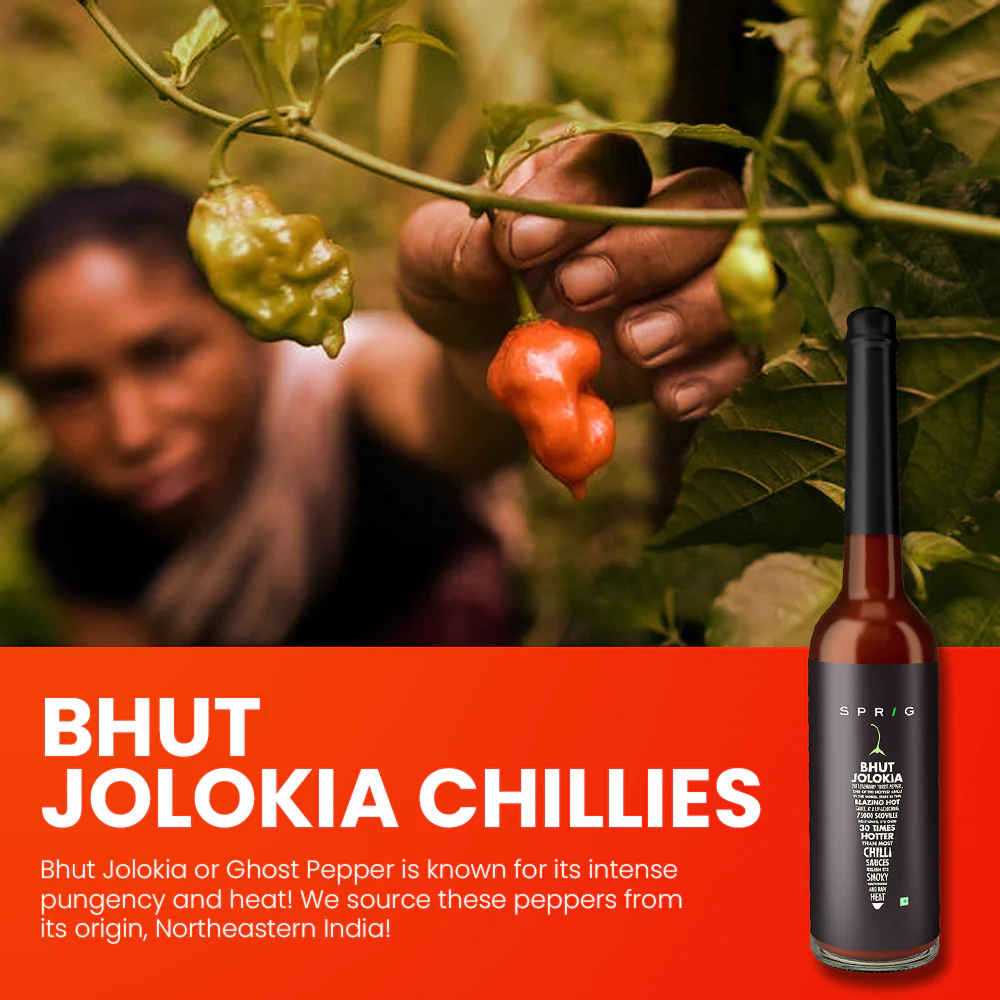 Bhut Jolokia Extra Hot Chilli Sauce, 120g – view 6