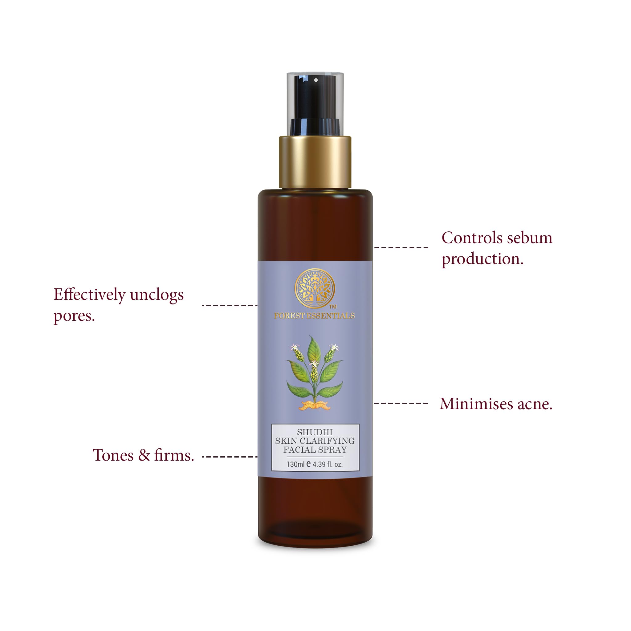 Forest Essentials Shudhi Skin Clarifying Facial Spray – view 3