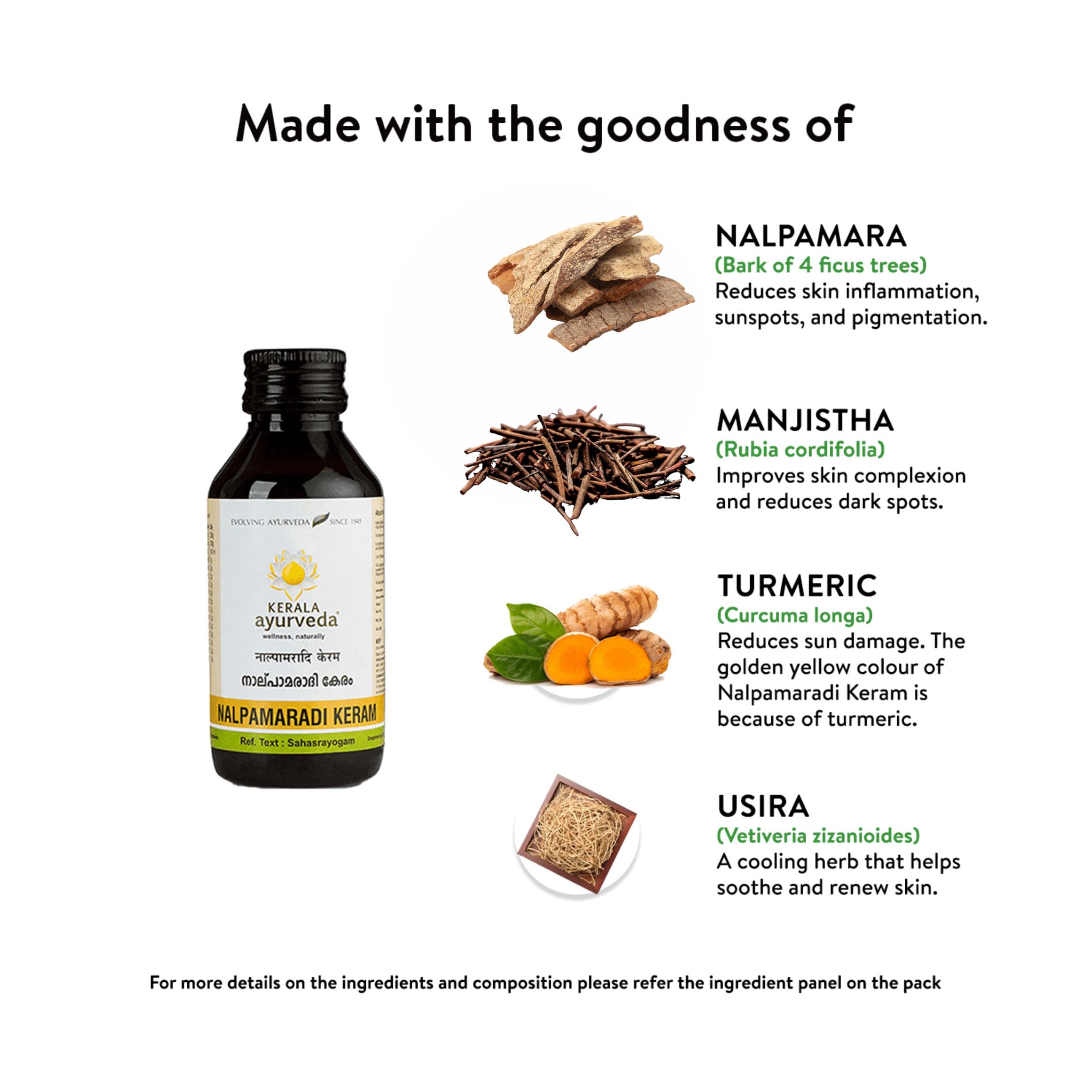 Kerala Ayurveda Nalpamaradi Keram 100ml – view 7