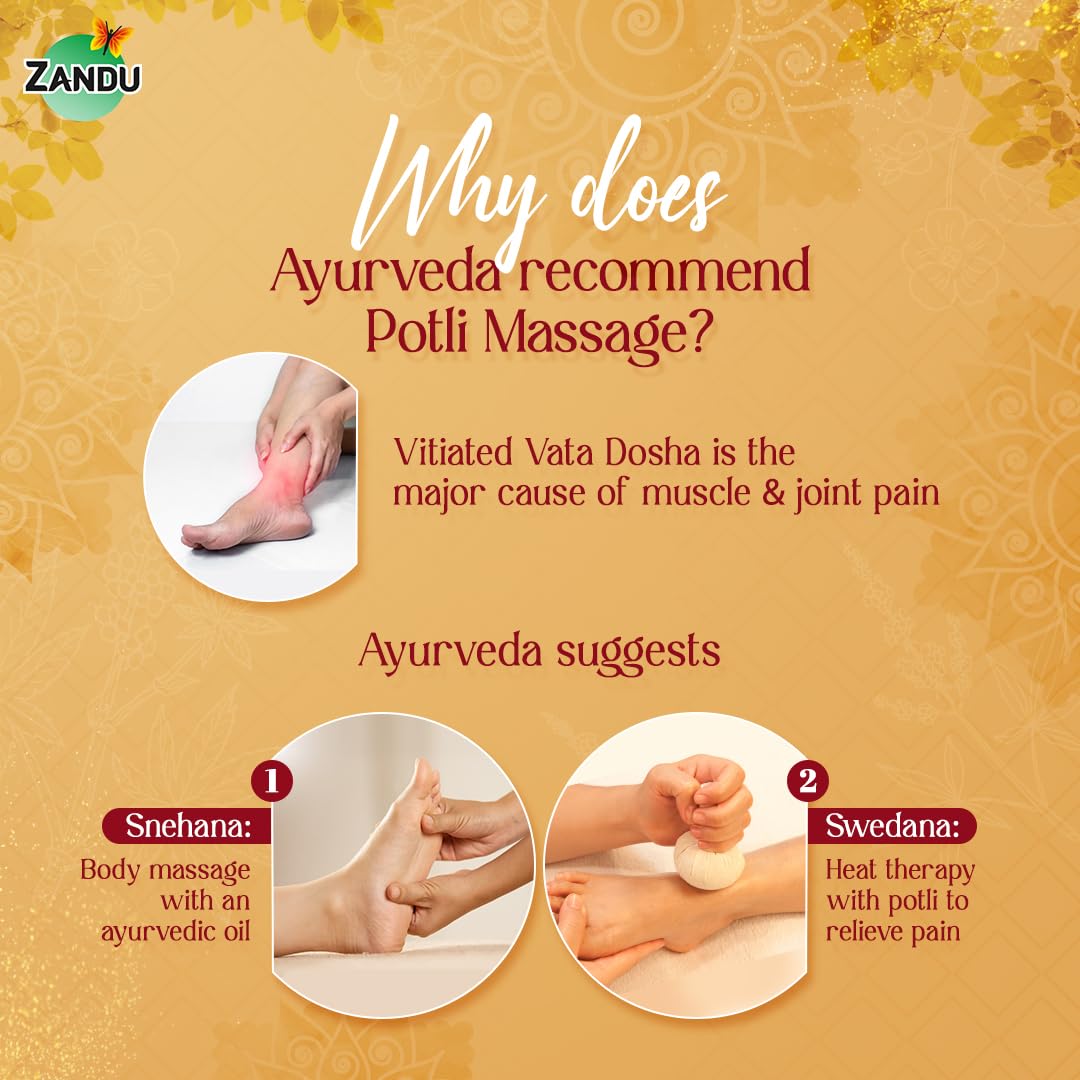 Zandu Ayurvedic Pain Relief Potli – view 3