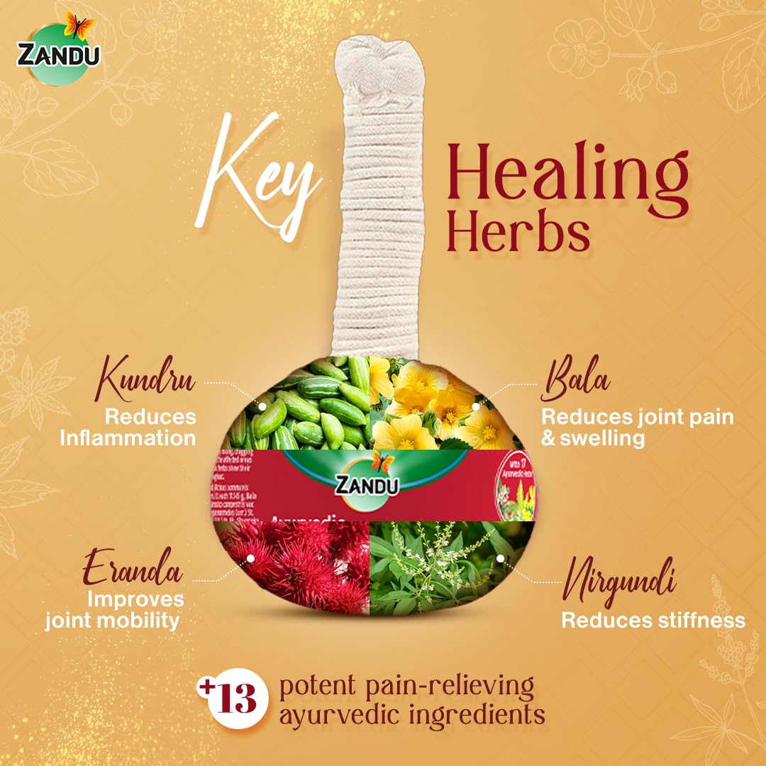 Zandu Ayurvedic Pain Relief Potli – view 4