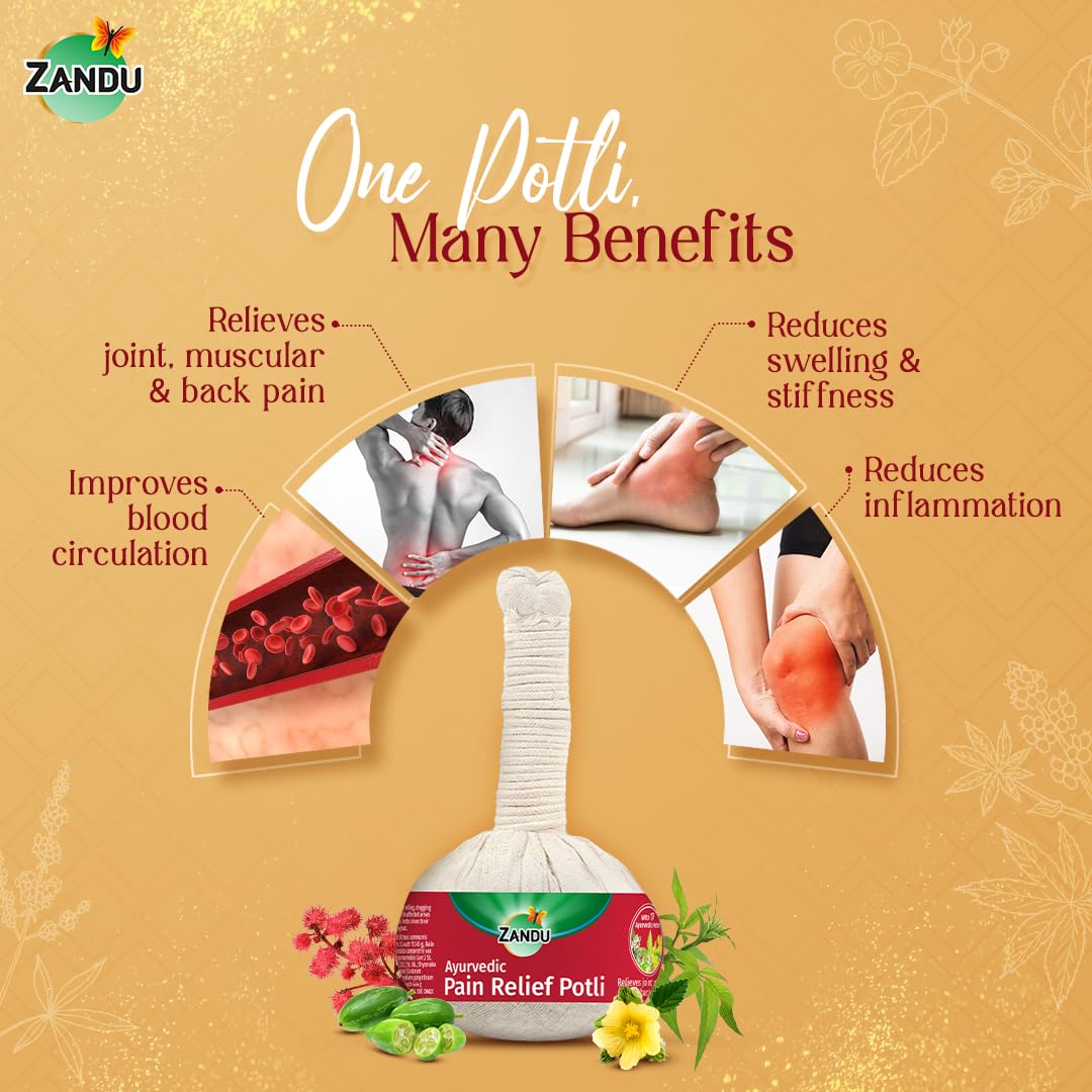 Zandu Ayurvedic Pain Relief Potli – view 5