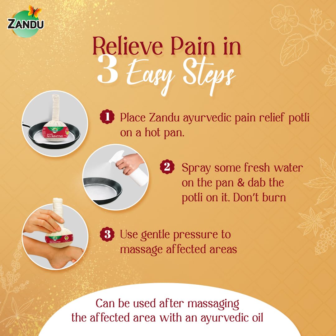 Zandu Ayurvedic Pain Relief Potli – view 6